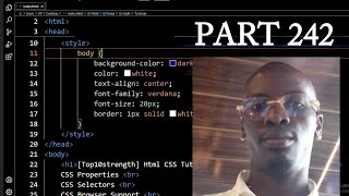 Html CSS Tutorial 242 CSS textdecoration none [upl. by Dixil]