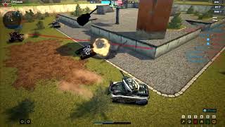 Tanki Online  Game Play Sandbox 4 vs 4 XPBP Captainkomy amp Kododa amp Gamma [upl. by Annoved]