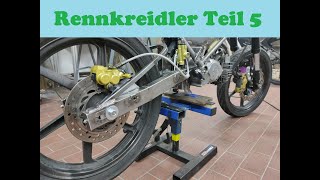 Schnellste 50 ccm Rennkreidler 2023 Bremsen Van Veen Florett RS für Straßenrennen Teil 5 [upl. by Hamehseer]