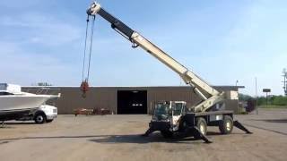 1995 Koehring Lorain 15 Ton 4WD Offroad Crane  For Sale  Online Auction [upl. by Llennaj586]