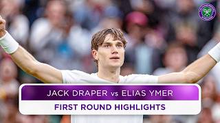 Five sets under the lights 😍  Jack Draper vs Elias Ymer  Highlights  Wimbledon 2024 [upl. by Aizirtap750]