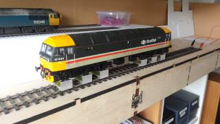 Heljan O gauge class 47 fitted with South West Digital sound [upl. by Ogata361]