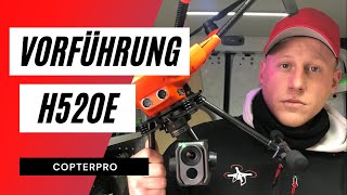 Das kann die neue Drohne von Yuneec Die erste Vorführung des Yuneec Typhoon H520E Copterpro [upl. by Hollyanne]