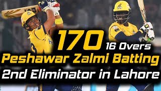 Peshawar Zalmi Best Batting in PSL  Eliminator 2  PEW Zalmi Vs KHI Kings  HBL PSL 2018  M1F1 [upl. by Savick]