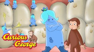 George Learns to Brush His Teeth 🪥🦷 Curious George 🐵 Kids Cartoon 🐵 Kids Movies [upl. by Alcine]