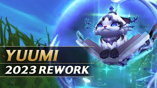 YUUMI REWORK 2023 Gameplay Spotlight Guide  League of Legends [upl. by Ralli140]