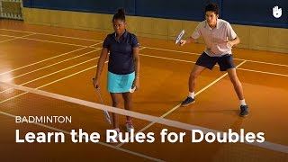 Doubles Rules  Badminton [upl. by Anchie]