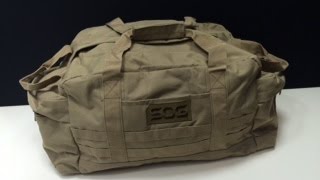 SOG Makes Bags Now SOG Mission Duffle Bag [upl. by Ellicott]