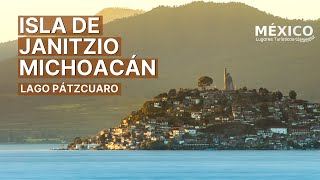 Isla de Janitzio  La isla más importante del lago de Pátzcuaro Michoacán y la de mayor altura [upl. by Yenaled]