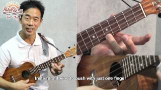 PukanaLa Channel  Lesson 15 Riff3 by Bruce Shimabukuro [upl. by Dinse]