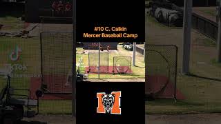 Pitching Competition Mercer University Baseball Camp [upl. by Alejandro829]