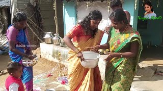 மாமியார் வீட்டு பொங்கல்  Pongal Celebration at mother in law house village pongal festival vlog [upl. by Laemaj]