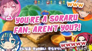 Araki nqrse Meychan and Soraru  Mario Party Highlights【 あらなるめい】【UtaiteAranarumey Eng Sub】 [upl. by Eiro]