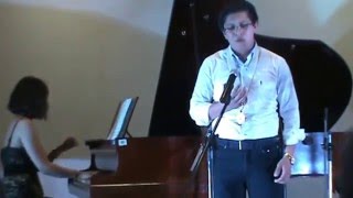 IVAN AYON RIVAS INTERPRETANDO EL TEMA GANADOR EN ITALIA [upl. by Salim]