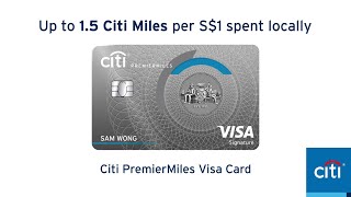 Citi PremierMiles Visa Card [upl. by Fawn]