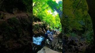 Peak District Waterfalls Lumsdale Matlock Insta360  Solo Hiking [upl. by Ellirehs]