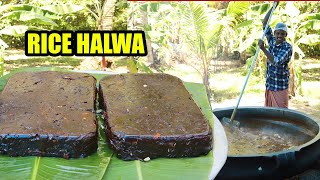 50 KG RICE HALWA MAKING  മായം ചേർക്കാത്ത നാടൻ അരി ഹൽവ 😋😋 [upl. by Meisel]