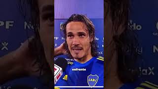 ¡EDINSON CAVANI EXPLICA EL GOL FALLADO EN BOCA JUNIORS [upl. by Hamlani]