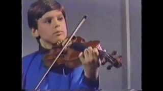 11 years old  MarcAndre Gautier  Violin [upl. by Nij]