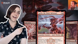 Laelia the Blade Reforged  Mono Red Aggro  Historic Brawl  Deck Highlight  MTG Arena [upl. by Rella]