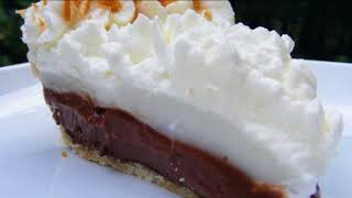 Recipe Coconut Haupia and Chocolate Pie [upl. by Naujet]