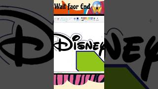 How to draw a Disney XD logo 😱 drawing shorts [upl. by Bloom]