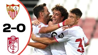 Sevilla Vs Granada 20 All Goals Results Extended Highlights Friendly Match [upl. by Nowyt]