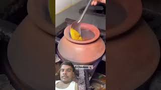 Matka chickenchicken curry food streetfood indianfood indianstreetfood [upl. by Htevi747]