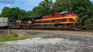 KCS SD70ACe 4145 Leads NS 289 [upl. by Anselmi727]