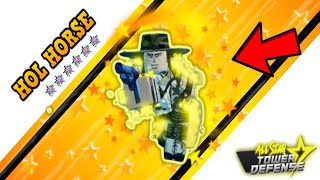 NEW 500K CODE UNIT✨NEW 6 STAR HOL HORSE ABILITY SHOWCASE BLAMSPOT CODE UNIT ALL STAR TOWER DEFENSE [upl. by Nehtanhoj]