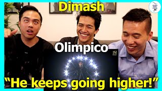 Dimash Kudaibergen amp Igor Krutoy  Olimpico  Reaction Video  Asian Australian  Asians Down Under [upl. by Dnarb697]