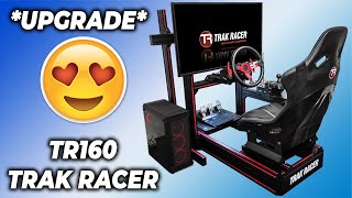 NEW Sim Rig UPGRADE TRAK RACER TR160 [upl. by Varhol877]