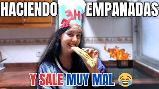 Hago EMPANADAS DE PINO CHILENAS por primera vez Y PASA ESTO 🤯😭 [upl. by Yrojram339]