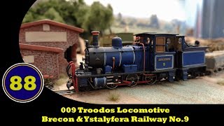 009 Troodos Locomotive  Brecon amp Ystalyfera Railway No9 [upl. by Ariaes]