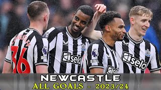 Newcastle  All Goals 202324 [upl. by Nottap78]