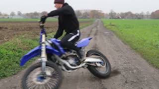 Yamaha YZ250F RAW FIRST RIDE [upl. by Emee]