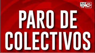 Paro de colectivos en el AMBA ¿cuáles son las líneas que no funcionan [upl. by Giulietta]