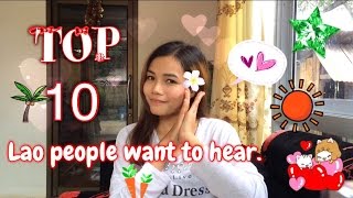 Learn laoTop 10 phrases Lao people want to hear Ep6 [upl. by Abil83]