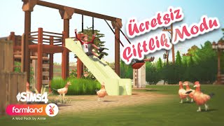 Farmland Mod  Ücretsiz Çiftlik Modu  Sims 4 Türkçe [upl. by Hedda148]