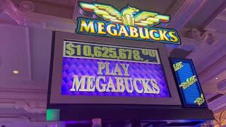 MegaBucks Wheel Win at Bellagio Las Vegas [upl. by Horbal404]