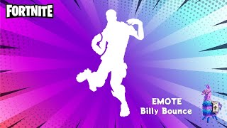 Fortnite Emotes Tiktok Dances Billy Bounce [upl. by Ekalb]