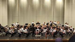 Kammerer Middle School Band 78thgrade Winter Concert 11223 [upl. by Halda105]