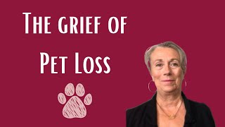 Coping with PET LOSS A guide for SENIORS [upl. by Dash]