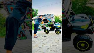 Mini dj niche गिरते गिरते बचा😱😱 mini dj ke andar fus gyi  Amazing mini dj vs big driver [upl. by Daenis]