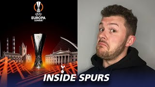 SPURS 2425 EUROPA LEAGUE SQUAD REVEALED SHOCKING OMISSION SPURS NEWS [upl. by Cthrine256]