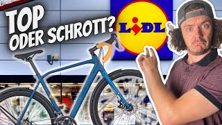 Sensation LIDL Gravelbike für € 699  Taugt das was [upl. by Natsirhc]