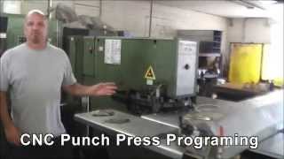 Sheet Metal Punch Press CNC Punching Manufacturing Fabrication [upl. by Crean]