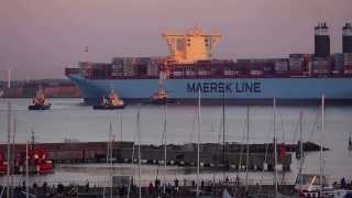 Worlds largest ship Maersk McKinney Møller [upl. by Areyk529]