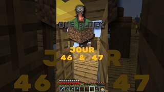 PLEINS DÉMERAUDES  jai tout perdu 😭 One Block Jour 46 amp 47 minecraft gaming skyblock [upl. by Padgett715]