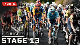 Vuelta a España 2024 Stage 13  EXTENDED HIGHLIGHTS  8302024  Cycling on NBC Sports [upl. by Aihseuqal977]